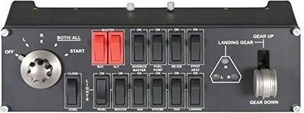 Logitech G Flight Switch Panel hinta ja tiedot | Ratit | hobbyhall.fi