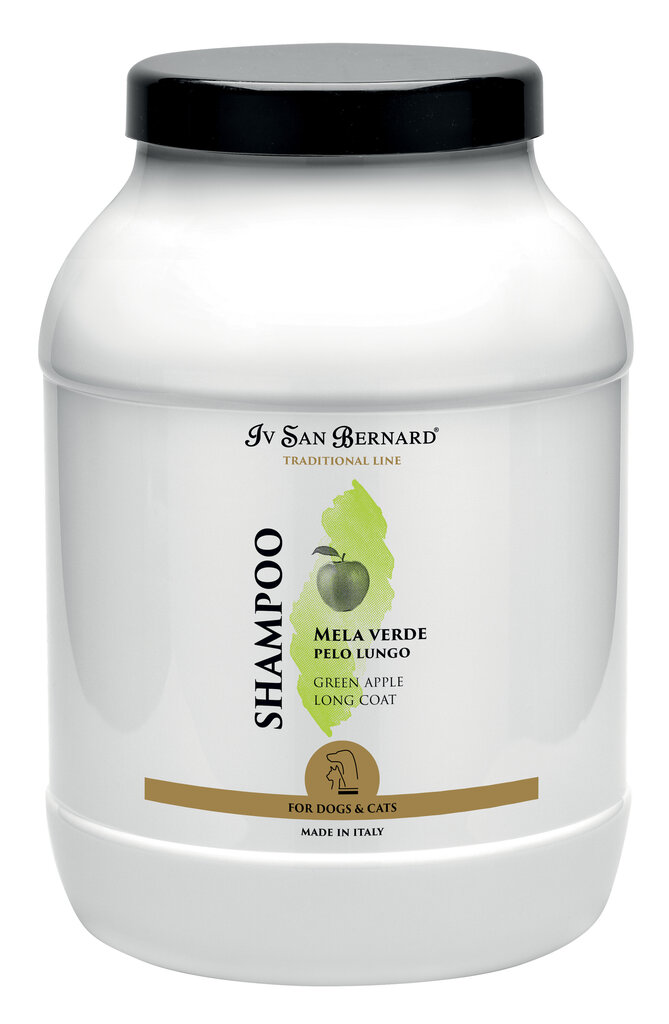 Iv San Bernard Green Apple Shampoo, 3000 ml hinta ja tiedot | Shampoot ja hoitoaineet lemmikeille | hobbyhall.fi