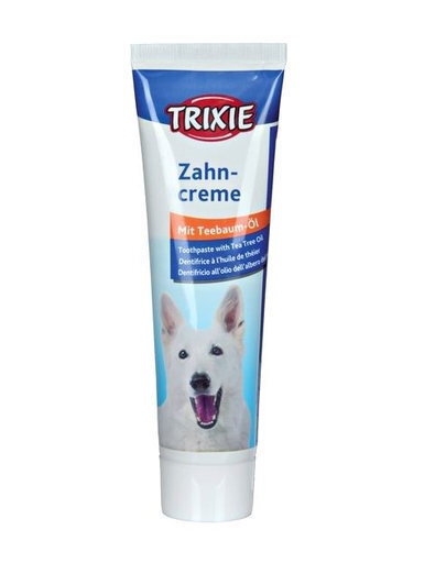 Trixie-hammastahna koirille teepuuöljyllä, 100 g hinta ja tiedot | Eläinten hoitotuotteet | hobbyhall.fi