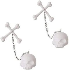 Leaf Tea Infuser, Silikoni Teesiivilä, 2 kpl Tea Bones Skull hinta ja tiedot | Ruohonleikkurit | hobbyhall.fi