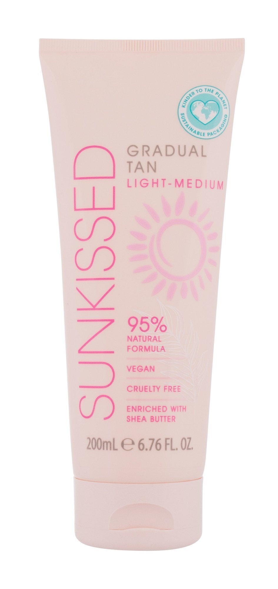 Sunkissed itseruskettava voide, 200 ml hinta 