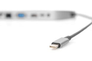 Digitus USB-C -telakointiasema hinta ja tiedot | Adapterit | hobbyhall.fi