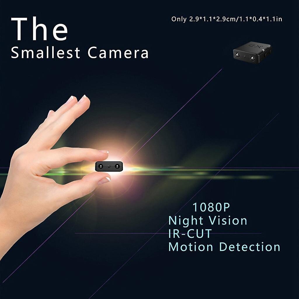 Kamera Xd Ir-cut High Definition 1080p infrapuna yö vision liikkeen tunnistukseen hinta ja tiedot | Videokameran laturit | hobbyhall.fi