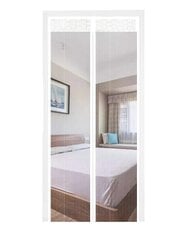 ZipDoor hyönteisverkko oveen, valkoinen, 140 x 240 cm hinta ja tiedot | Hyttysverkot | hobbyhall.fi