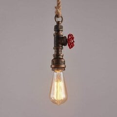 Rope Pendant Lights Vintage riippuvalaisin Retro kattovalaisin E27 hinta ja tiedot | Riippuvalaisimet | hobbyhall.fi