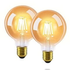 Kpl LED-lamppu E27 Vintage-lamppu - G80 Edison-lamppu 2700K hinta ja tiedot | Pöytävalaisimet | hobbyhall.fi