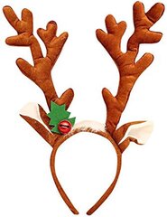 Reindeer Antlers Hair Band - joulutarvike aikuisille hinta ja tiedot | Ruohotrimmerit | hobbyhall.fi