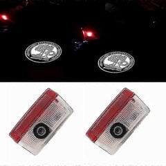 2x auton oven Led-logon projektorivalo Mercedes Benz Gls / glc / glb / gla/a/b/c / e-class-4:lle hinta ja tiedot | Lisätarvikkeet autoiluun | hobbyhall.fi