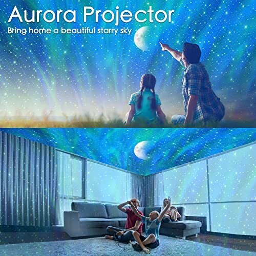 LED Starry Sky -projektori, 3 in 1 Aurora Galaxy -projektori hinta ja tiedot | Projektorien kiinnikkeet ja tarvikkeet | hobbyhall.fi