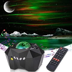 Star Sky -projektorilamppu Tähtiprojektori Aurora Borealis hinta ja tiedot | Projektorien kiinnikkeet ja tarvikkeet | hobbyhall.fi