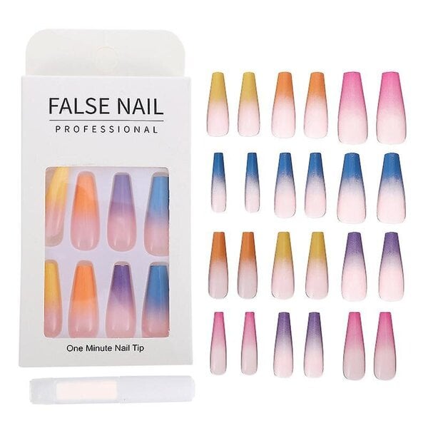 24 kpl Press On Fake Nails