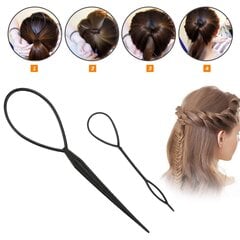 2 kpl Hairstyling Clip Ponytail Maker Styling hinta ja tiedot | Hiustarvikkeet | hobbyhall.fi