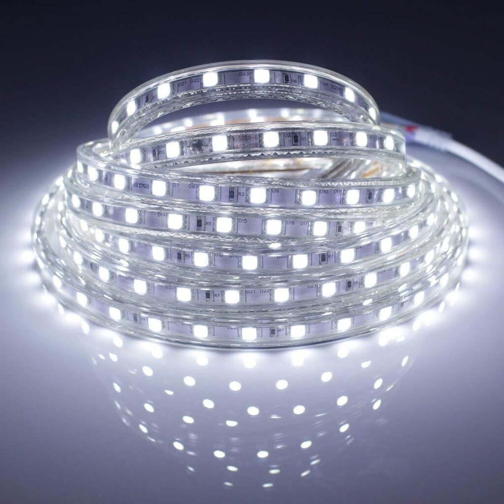 Täydellinen led-nauhasarja 10 metriä 220V silikoni vedenpitävä hinta ja tiedot | Puutarha- ja ulkovalot | hobbyhall.fi