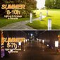 Solar Lights Outdoor, 2/4 Pack lämmin valkoinen aurinkoenergialla ulkona hinta ja tiedot | Puutarha- ja ulkovalot | hobbyhall.fi