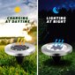 Solar Ground Lights, 4 Pack Solar Disc Lights Outdoor hinta ja tiedot | Puutarha- ja ulkovalot | hobbyhall.fi