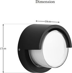 18W ulkoseinävalaisin IP67 Vedenpitävä LED-seinävalaisin Moderni hinta ja tiedot | Puutarha- ja ulkovalot | hobbyhall.fi