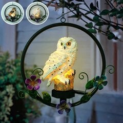 Aurinkokoristeiset puutarhavalot, Creative Owl-puutarhalyhty IP55 hinta ja tiedot | Puutarha- ja ulkovalot | hobbyhall.fi