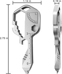 Monitoimiavaintyökalu 24 in 1 -avaintyökalu ulkokäyttöön hinta ja tiedot | Käsityökalut | hobbyhall.fi