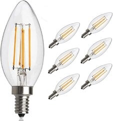 Antiikki LED-lamppu, E12-pohja 2700K 4W 30W Vintage Edison LED hinta ja tiedot | Puutarha- ja ulkovalot | hobbyhall.fi