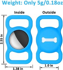 Air Tag pidike Lemmikkieläimille 2 Pack, Air Tag pidike Kannettava Air Tag hinta ja tiedot | Käsityökalut | hobbyhall.fi