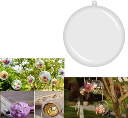 Kirkas Ornaments Ball Muovinen täytettävä pallo jouluksi hinta ja tiedot | Käsityökalut | hobbyhall.fi