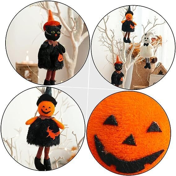 Halloween riippuvat haamut ulkona sisäbaarin juhlasisustus hinta ja tiedot | Hauskat juhlapelit ja -tuotteet | hobbyhall.fi