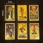 Ylellinen kultafolio Tarot Oracle Card -ennustus Kohtalo Laadukas Tarot-pakkakortti hinta ja tiedot | Hauskat juhlapelit ja -tuotteet | hobbyhall.fi