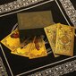 Ylellinen kultafolio Tarot Oracle Card -ennustus Kohtalo Laadukas Tarot-pakkakortti hinta ja tiedot | Hauskat juhlapelit ja -tuotteet | hobbyhall.fi