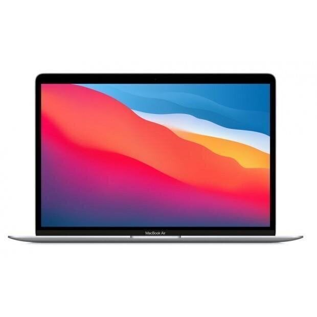 Apple MacBook Air 13” M1 8C CPU, 7C 8/256GB Silver RUS MGN93RU/A hinta ja tiedot | Kannettavat tietokoneet | hobbyhall.fi
