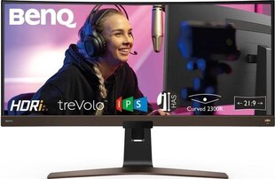 BenQ EW3880R 37.5" UWQHD+ IPS kaareva näyttö : 9H.LK3LA.TBE hinta ja tiedot | Näytöt | hobbyhall.fi