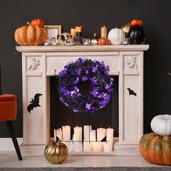 Halloween-seppele kurpitsan oven seppeleen koristelu syksyn pöytä hinta ja tiedot | Juhlakoristeet | hobbyhall.fi