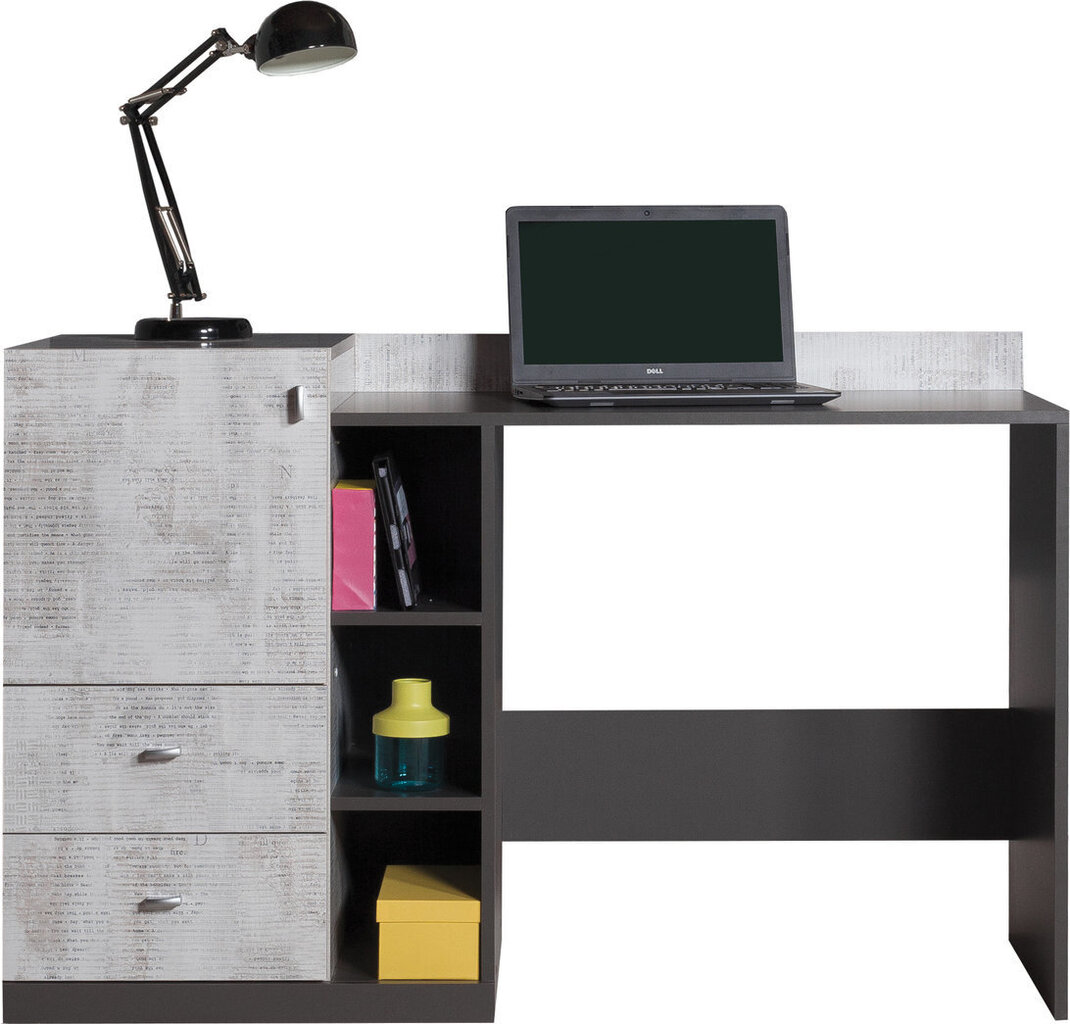 Pöytäpöytä 9, harmaa hinta ja tiedot | Tietokonepöydät ja työpöydät | hobbyhall.fi