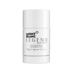 Deodorantti Mont Blanc Legend Spirit miehille 75 ml hinta ja tiedot | Mont Blanc Hajuvedet ja kosmetiikka | hobbyhall.fi