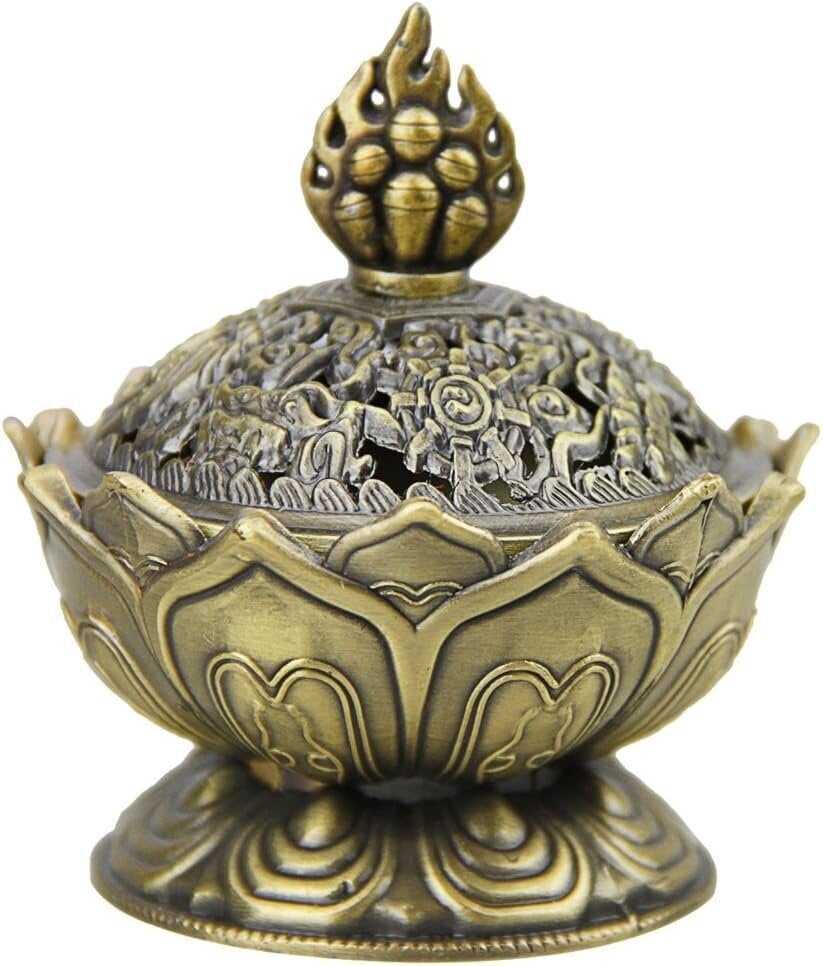 Lotus Suitsukepoltin Vintage Suitsuke Mini Buddha Suitsukepoltin pronssiseoksesta Aromipoltin Liesi Kulhoteline Suitsuke-savulaatikko Syntymäpäivä-/joululahjat toimisto- ja kodinsisustus hinta ja tiedot | Huonetuoksut | hobbyhall.fi