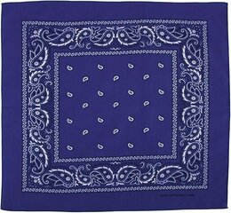 Bandana Scarf Shawl Nuuska nenäliina Paisley kuvio Tumma safiiri hinta ja tiedot | Naisten huivit | hobbyhall.fi