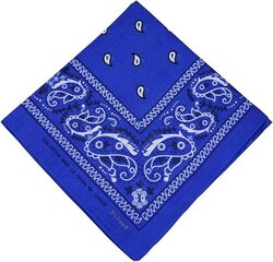 Bandana Scarf Shawl Nuuska nenäliina Paisley kuvio Tumma safiiri hinta ja tiedot | Naisten huivit | hobbyhall.fi