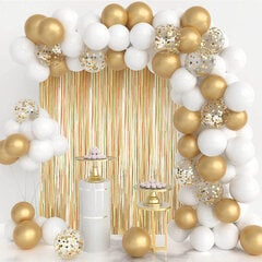 Platinum Balloon Wreath Kit Gold Wire Verhot Platinum hinta ja tiedot | Ilmapallot | hobbyhall.fi