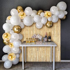 Platinum Balloon Wreath Kit Gold Wire Verhot Platinum hinta ja tiedot | Ilmapallot | hobbyhall.fi