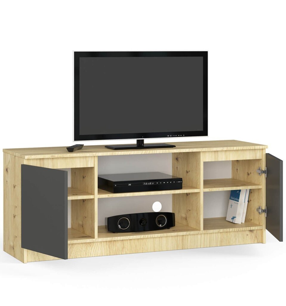 TV-pöytä NORE CLP 140, ruskea / harmaa hinta ja tiedot | TV-tasot | hobbyhall.fi