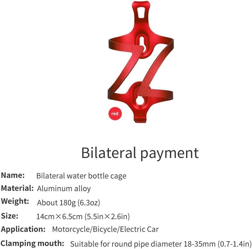 Säädettävä pyöräilyvesipullokori alumiiniseoksesta valmistettu polkupyörä hinta ja tiedot | Juomapullot ja telineet polkupyöriin | hobbyhall.fi