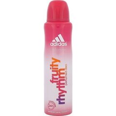 Suihkedeodorantti Adidas Fruity Rhythm naisille 150 ml hinta ja tiedot | Naisten ihonhoito | hobbyhall.fi