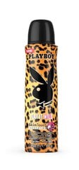 Spray deodorantti Playboy Play It Wild naisille 150 ml hinta ja tiedot | Naisten ihonhoito | hobbyhall.fi