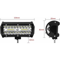 7 tuuman 120 W kohdevalo LED-työvalo WANYI 12V/24V ajoneuvotyö hinta ja tiedot | Ajovalot | hobbyhall.fi