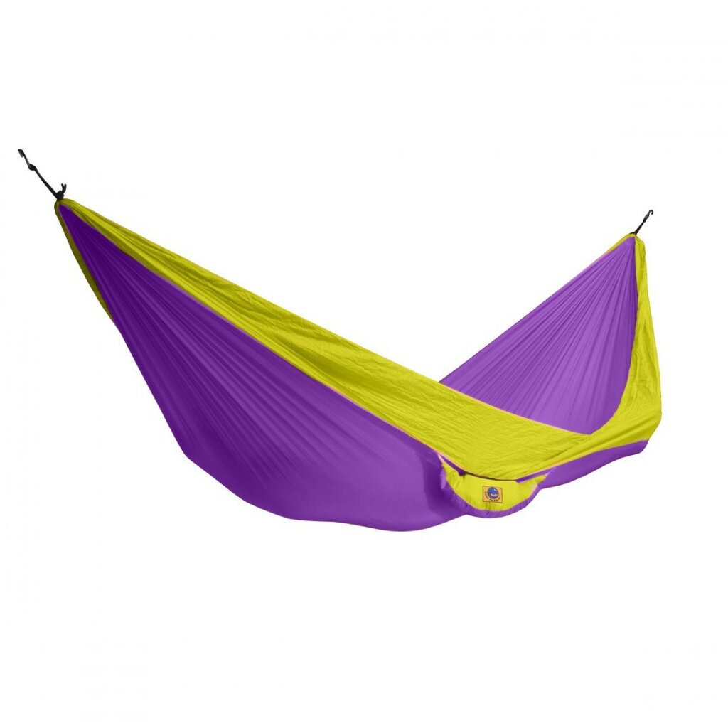 Parachute-hammock King Camp, keltainen ja violetti hinta ja tiedot | Riippumatot | hobbyhall.fi