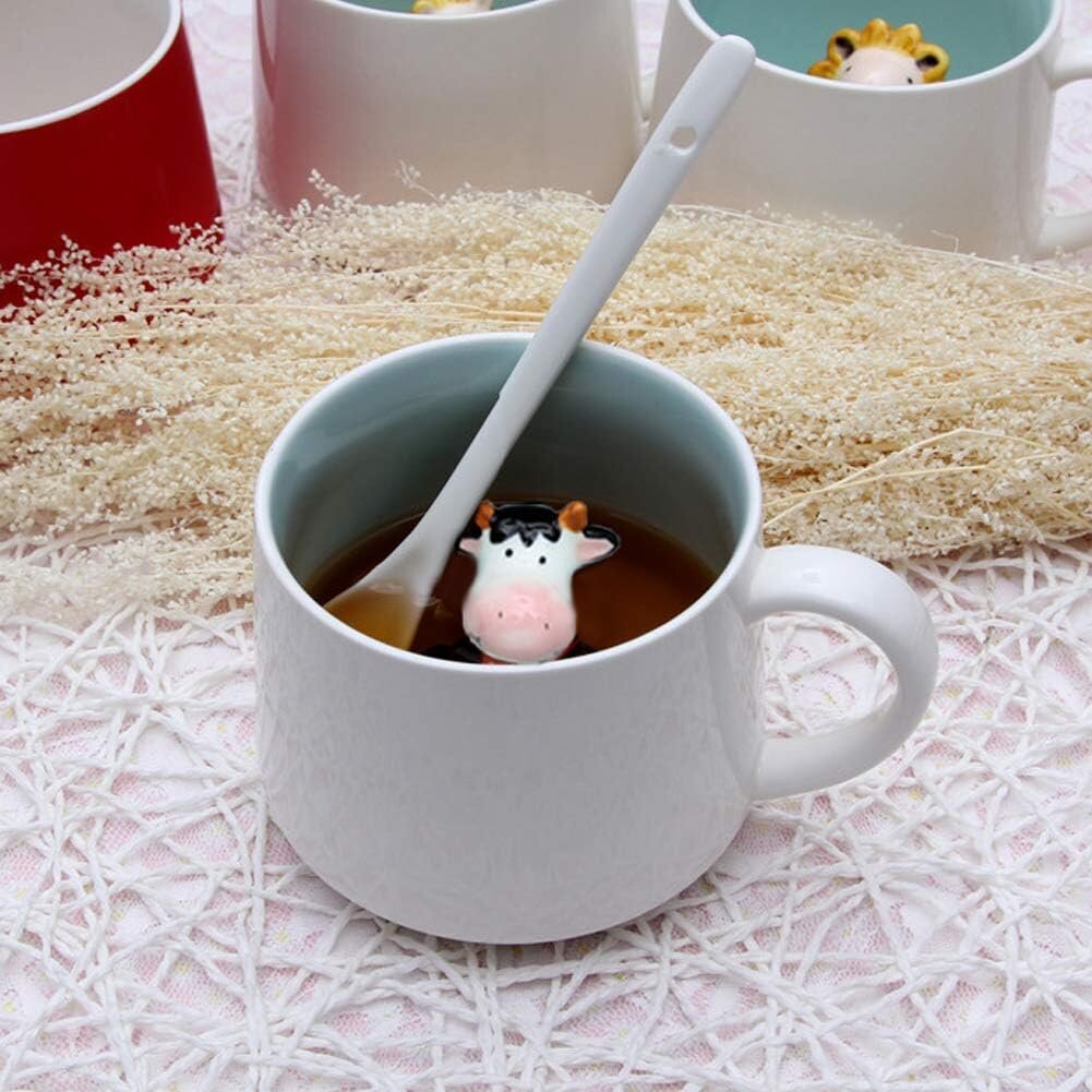 Kahvikuppi Sarjakuva Animal Ceramic Cup Joulun syntymäpäivälahja hinta ja tiedot |  Pilailulahjat | hobbyhall.fi