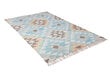 Matto Vintage Check Kelim 160 x 230 cm, turkoosi hinta ja tiedot | Isot matot | hobbyhall.fi