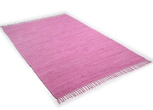 Puuvillamatto Happy Cotton, vaaleanpunainen, 60 x 120 cm hinta ja tiedot | Isot matot | hobbyhall.fi