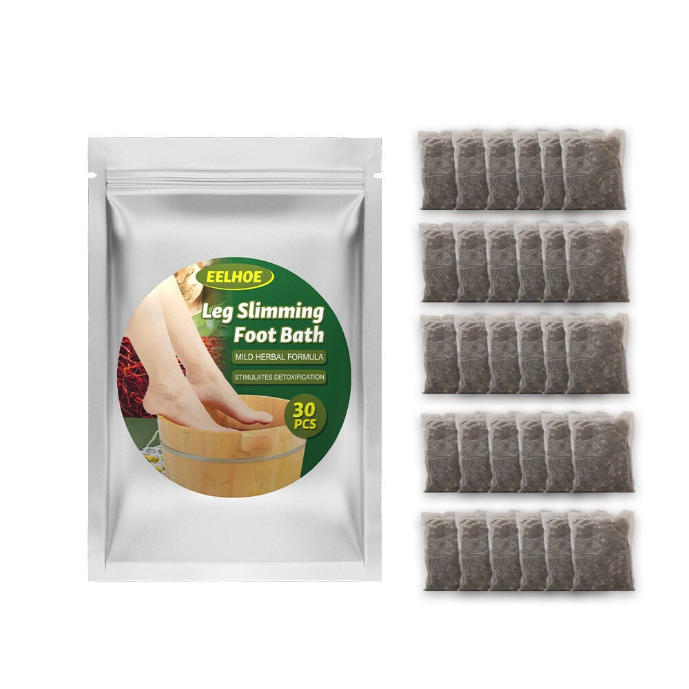 30 kpl Lymfaattinen vedenpoisto Ginger Foot Soak, Ginger Foot Bath Bag hinta ja tiedot | Jalkapallovaatteet ja -varusteet | hobbyhall.fi