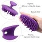 Scalp Massager Scalp Scrubber Shampoo Harja Päänahan harja Päänahka hinta ja tiedot | Polkupyörän kahvat | hobbyhall.fi