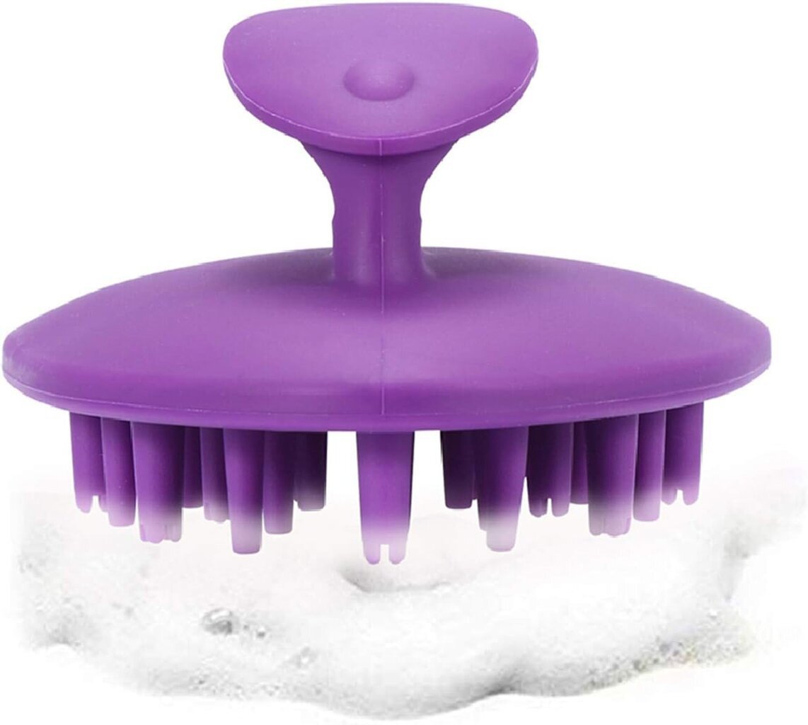 Scalp Massager Scalp Scrubber Shampoo Harja Päänahan harja Päänahka hinta ja tiedot | Polkupyörän kahvat | hobbyhall.fi